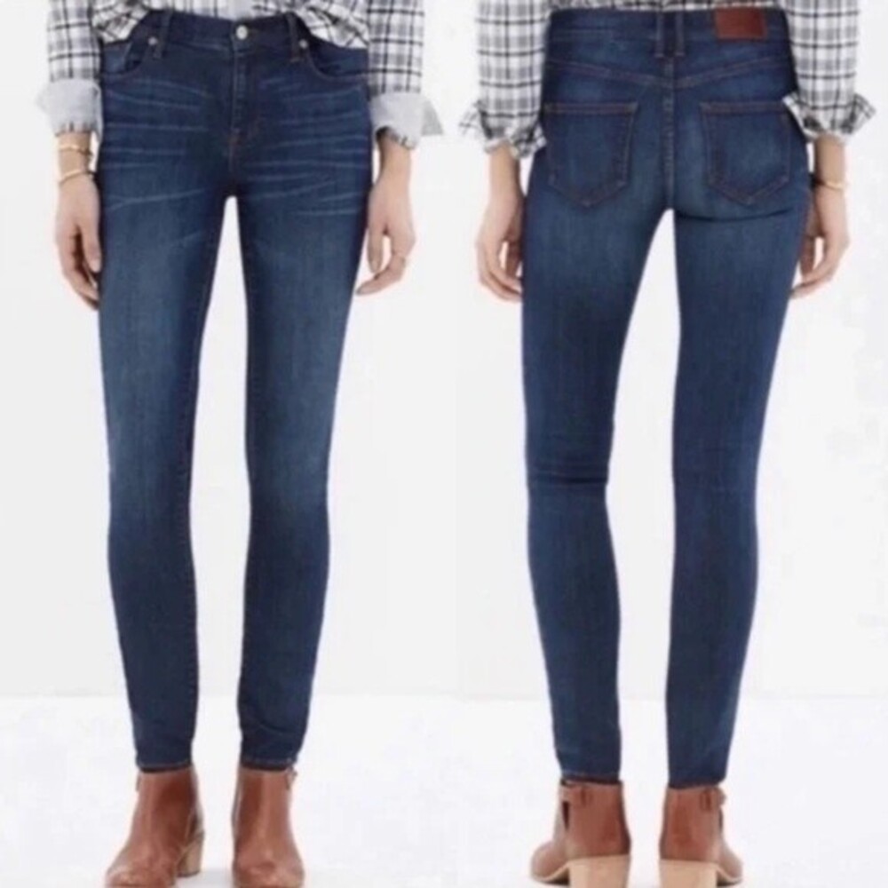 Madewell 9” High-rise Skinny Jean Size 24 Medium Wash
